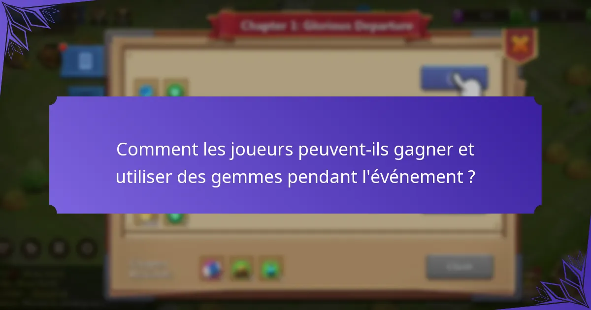 Comment fonctionnent les packs de démarrage pendant l'événement ?