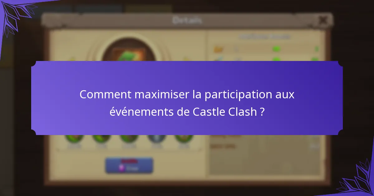 Quelles sont les récompenses pour les abonnés dans Castle Clash ?