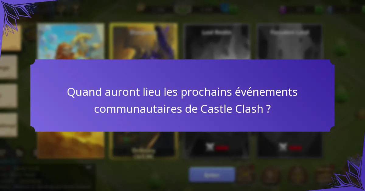 Quelles promotions spéciales sont proposées dans Castle Clash ?