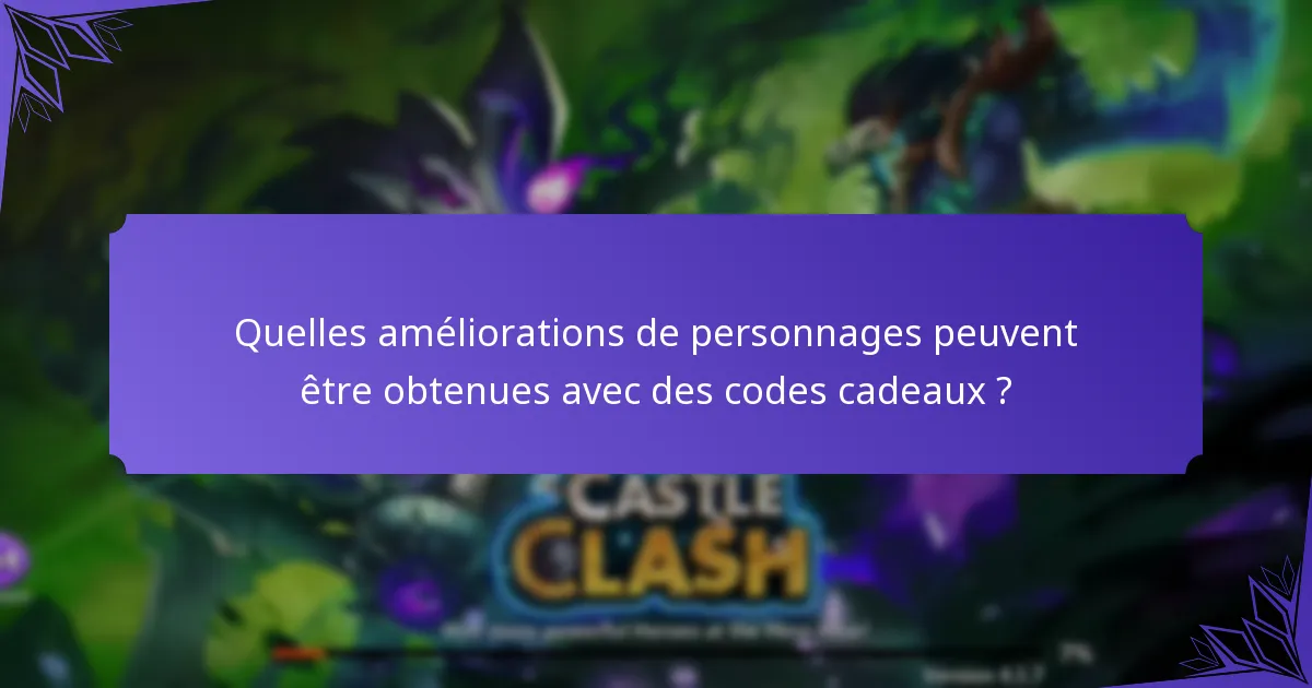 Quels skins sont disponibles grâce aux codes cadeaux ?