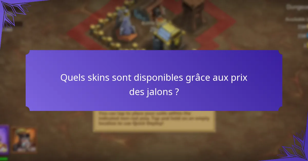 Quelles stratégies peuvent maximiser la participation aux événements de jalons ?
