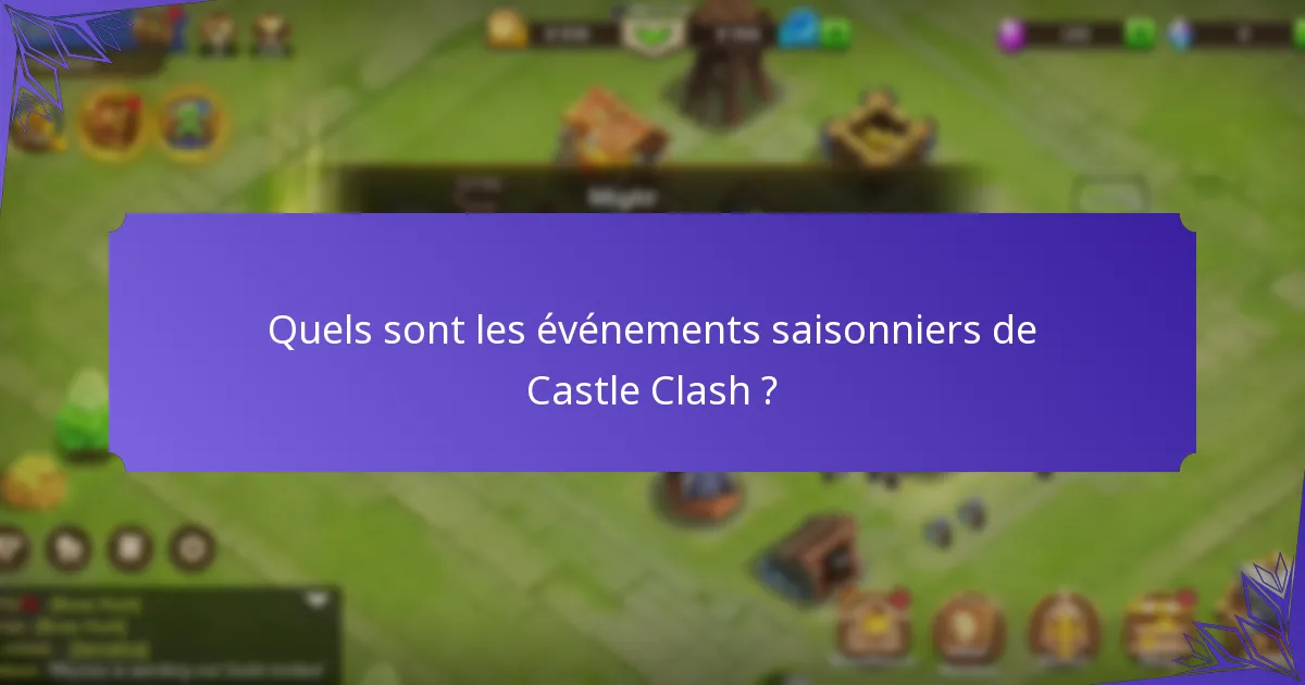 Combien d'éclats de héros peuvent être gagnés lors des événements de Castle Clash ?
